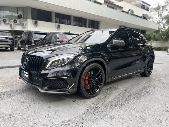 MERCEDES-BENZ GLA 45 AMG 2.0 16V TURBO GASOLINA 4P AUTOMÁTICO